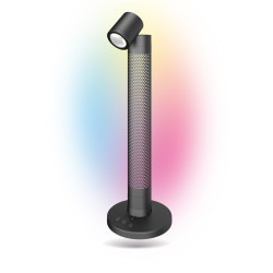 Lampe de table LED RGB avec synchronisation musicale 40 cm 5 V XANLITE