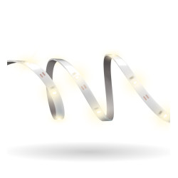 Ruban LED extensible blanc chaud IP20 1000 lm 5 m 5 W XANLITE