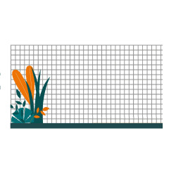 Treillis soudé gris Ø 6