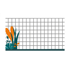 Treillis soudé gris Ø 12