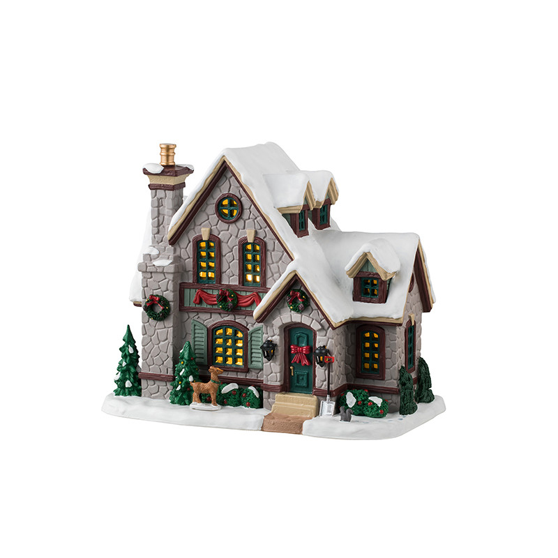 Maison Noël blanc LEMAX