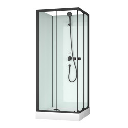 Cabine de douche Essentiel Carrée 80x80 | AURLANE