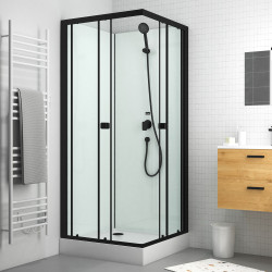 Cabine de douche Essentiel Carrée 80x80 | AURLANE