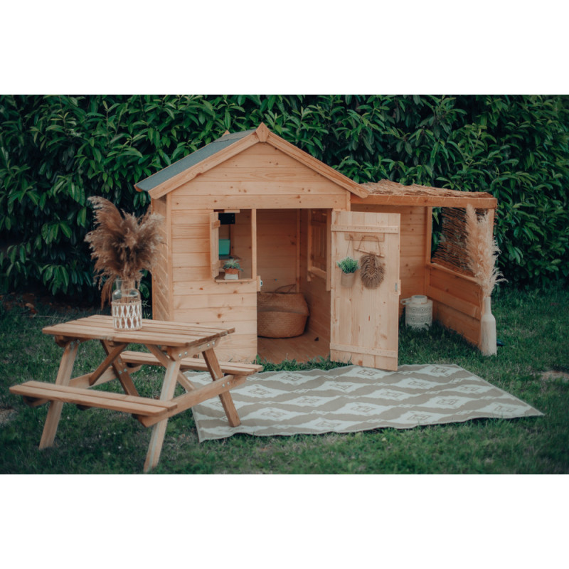 Cabane enfant Alpaga SOULET - Maisonnette 2,45m | SOULET