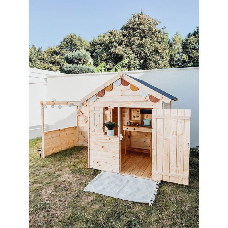 Cabane enfant Alpaga SOULET - Maisonnette 2,45m | SOULET
