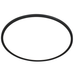 Plafonnier LED Slim noir Ø 42 cm blanc neutre 3000 lm 22 W BRILONER