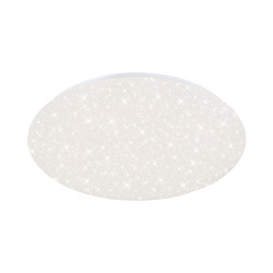 Plafonnier LED blanc ciel étoilé Ø 48