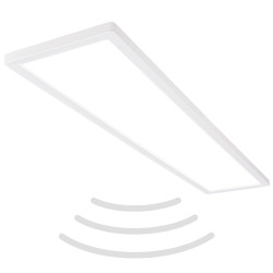 Plafonnier LED blanc avec détecteur de mouvement IP44 blanc neutre 4800 lm 36 W BRILONER