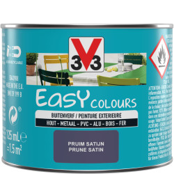 Laque Easy Colours prune satiné 0