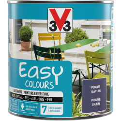 Laque Easy Colours prune satiné 0