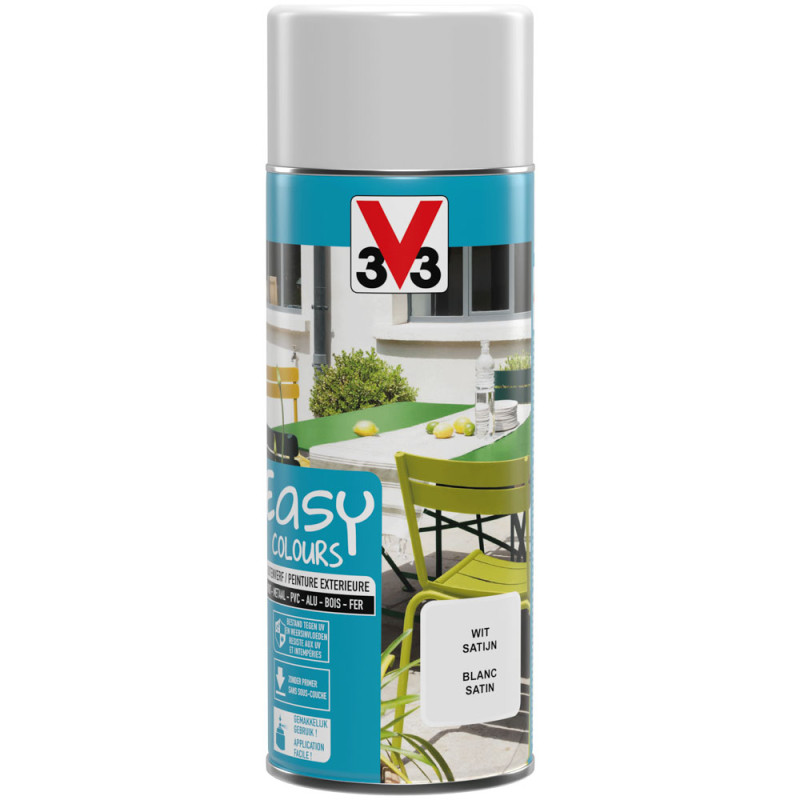 Laque Easy Colours blanc satiné 0