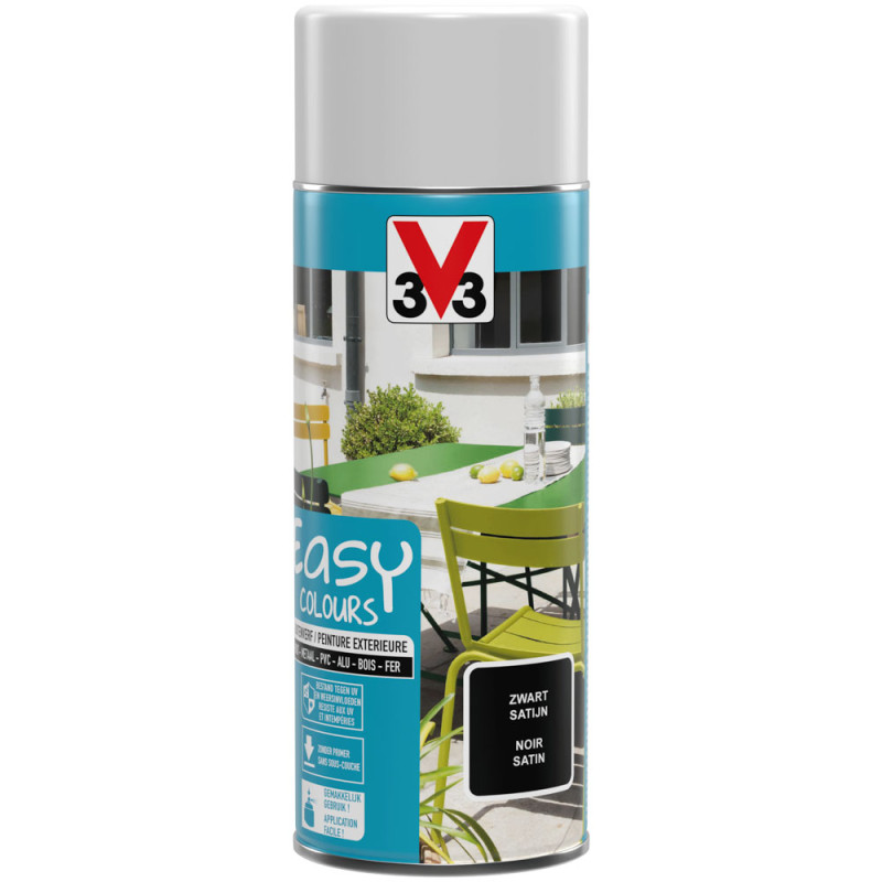 Laque Easy Colours noir satiné 0