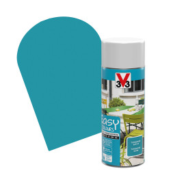 Laque Easy Colours bleu turquoise satiné 0
