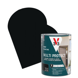 Laque Multi Protect noir mat 0
