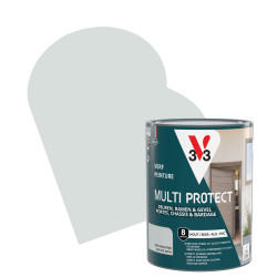 Laque Multi Protect gris soie satiné 0