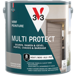 Laque Multi Protect gris galet satiné 2