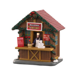 Figurine vendeur de vin chaud et de cidre LEMAX