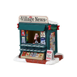 Figurine  marchand de journaux Good News Day LEMAX