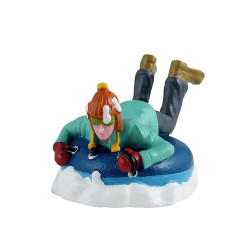 Figurine Snowtubing LEMAX