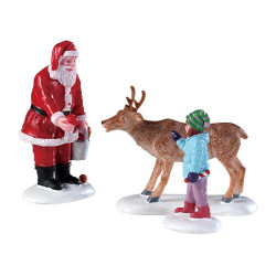 Set de figurines friandises pour renne LEMAX