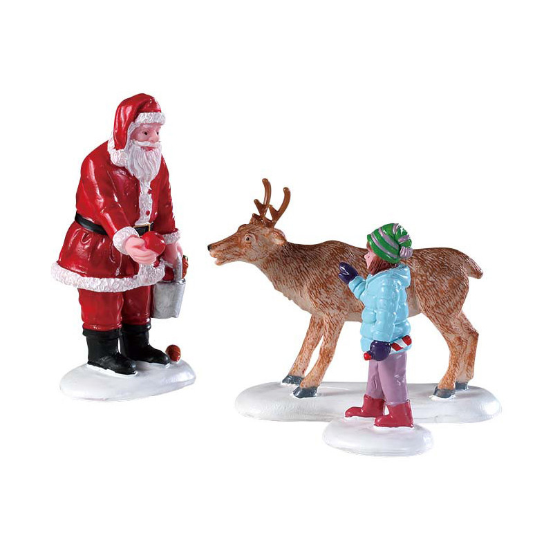 Set de figurines friandises pour renne LEMAX