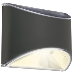 Applique extérieure LED solaire anthracite 1