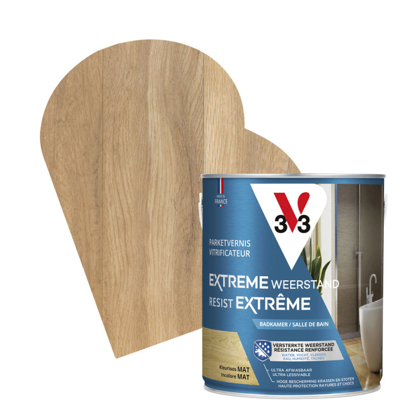 Vitrificateur de salle de bain Resist Extrême incolore mat 2