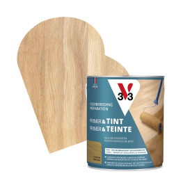 Primer & Teinte pour parquet chêne clair 2