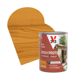 Lasure pour chalet High Protect chêne doré 0