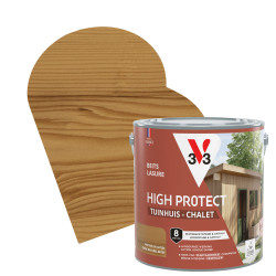 Lasure pour chalet High Protect chêne naturel  2