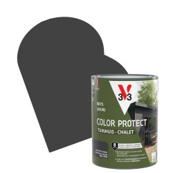 Lasure pour chalet Color Protect anthracite 0