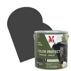 Lasure pour chalet Color Protect anthracite 2
