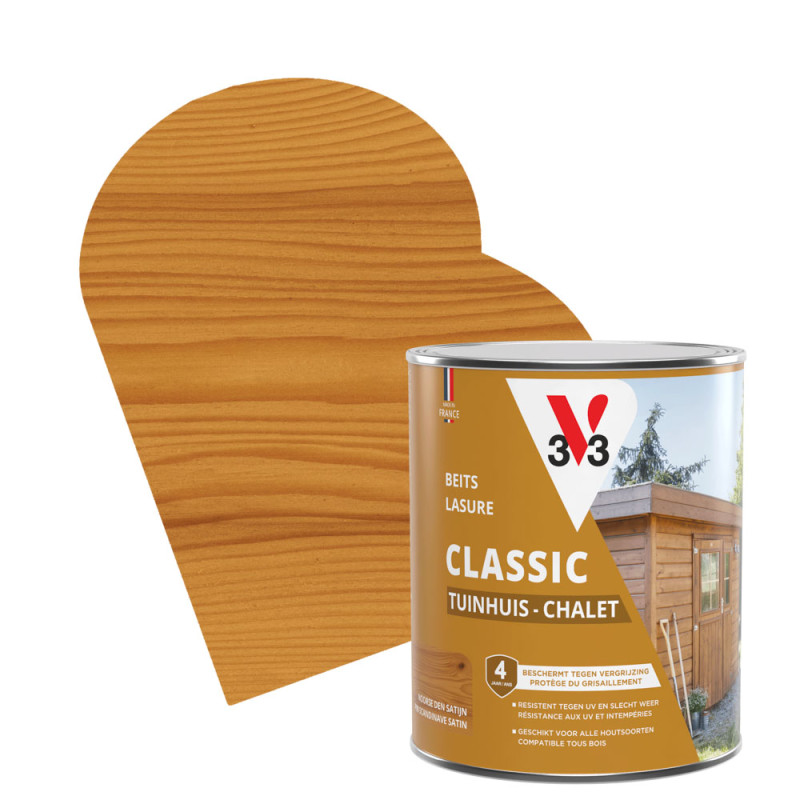 Lasure pour chalet Classic pin scandinave 0