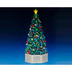 Figurine sapin de Noël musical LEMAX