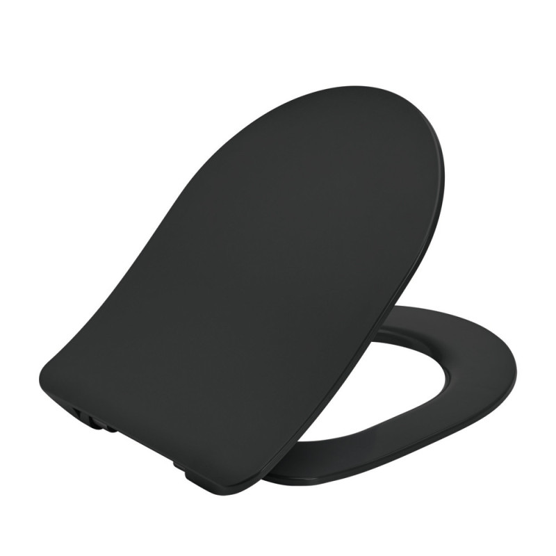 Abattant de toilette Amiral noir WIRQUIN