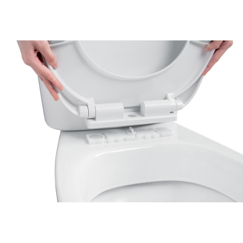 Abattant WC Chut Blanc WIRQUIN - Douce Fermeture | WIRQUIN Abattant WC Chut Blanc WIRQUIN - Douce Fermeture | WIRQUIN