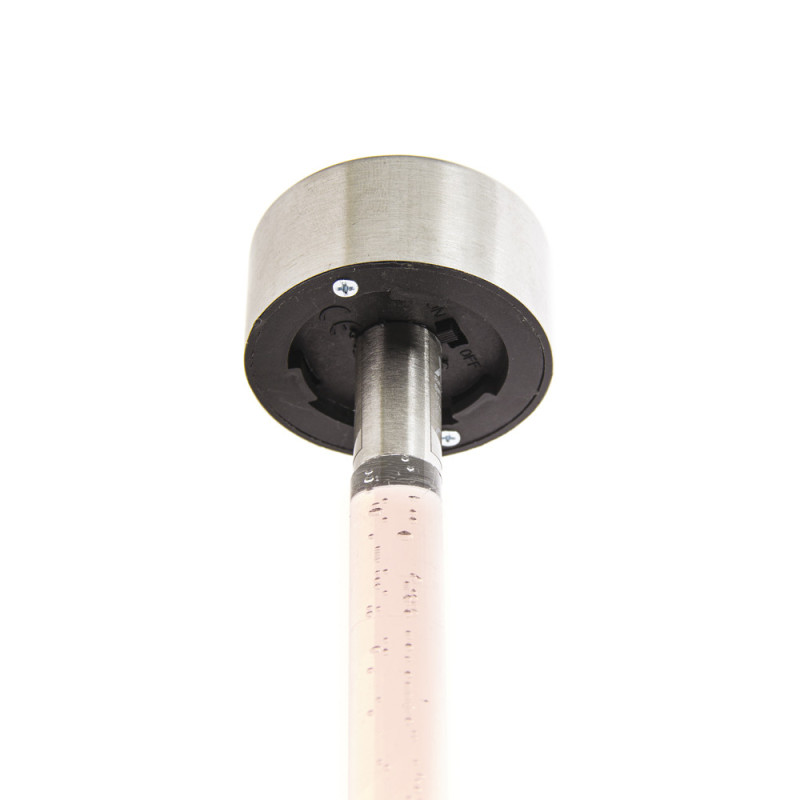 Poteau LED solaire RGB gris XANLITE