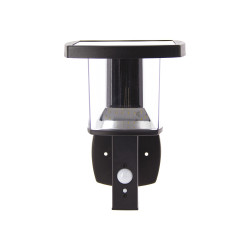 Applique LED solaire avec détecteur de mouvement noire 600 lm XANLITE