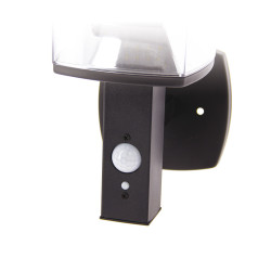 Applique LED solaire avec détecteur de mouvement noire 600 lm XANLITE