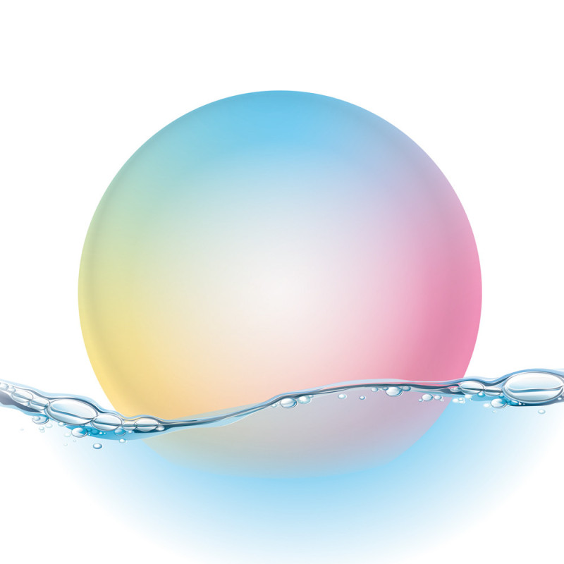 Boule flottante LED solaire RGB Ø 16 cm XANLITE Boule flottante LED solaire RGB Ø 16 cm XANLITE