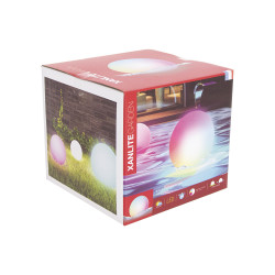Boule flottante LED solaire RGB Ø 16 cm XANLITE Boule flottante LED solaire RGB Ø 16 cm XANLITE
