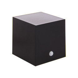 Applique LED solaire avec détecteur de mouvement noire 200 lm XANLITE Applique LED solaire avec détecteur de mouvement noire 200 lm XANLITE