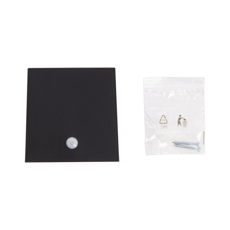 Applique LED solaire avec détecteur de mouvement noire 200 lm XANLITE Applique LED solaire avec détecteur de mouvement noire 200 lm XANLITE
