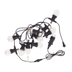 Guirlande extérieure LED extensible blanc chaud 4