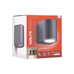 Applique extérieure noire GU10 7 W XANLITE Applique extérieure noire GU10 7 W XANLITE