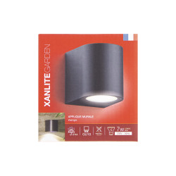 Applique extérieure noire GU10 7 W XANLITE Applique extérieure noire GU10 7 W XANLITE