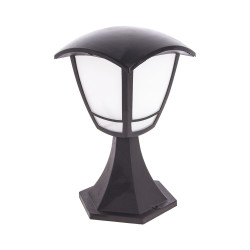 Borne extérieure Rétro noire 29 cm E27 40 W XANLITE