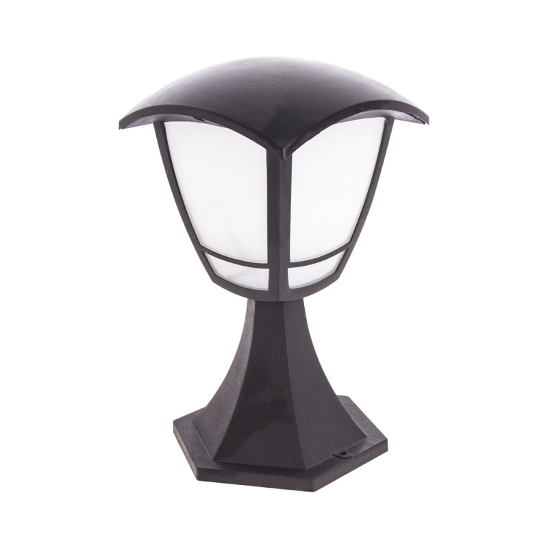 Borne extérieure Rétro noire 29 cm E27 40 W XANLITE
