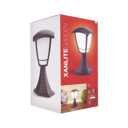 Borne extérieure Rétro noire 29 cm E27 40 W XANLITE Borne extérieure Rétro noire 29 cm E27 40 W XANLITE