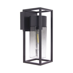 Applique extérieure Contemporain noire E27 40 W XANLITE